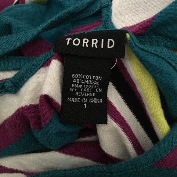 Torrid Stripe Top 🌊 - Picture 4 of 4